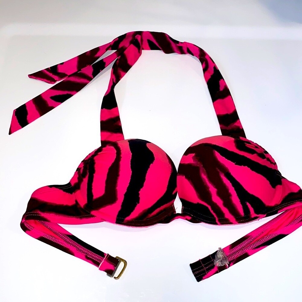 VS Swim BOMSHELL PUSH UP Bikini Top 32A +Bottoms Small - Picture 3 of 8